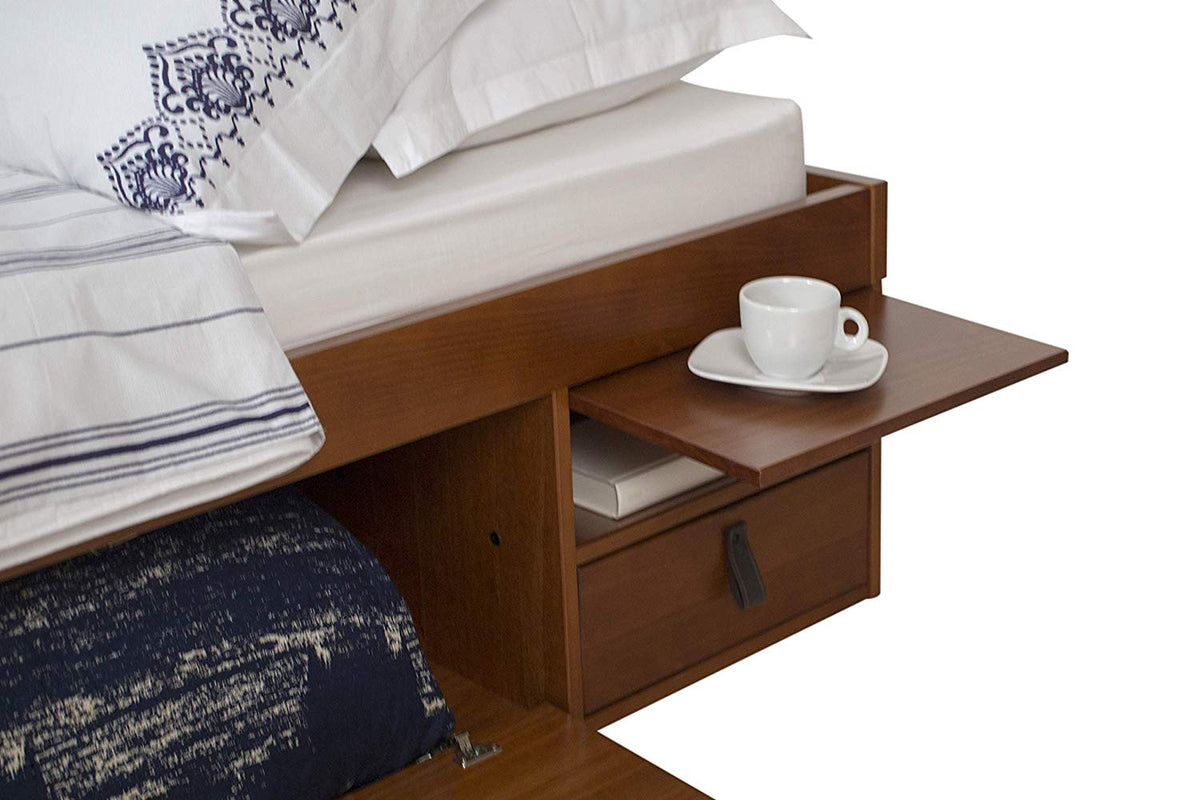 Memomad Bali Storage Platform Bed with Drawers (Twin Size