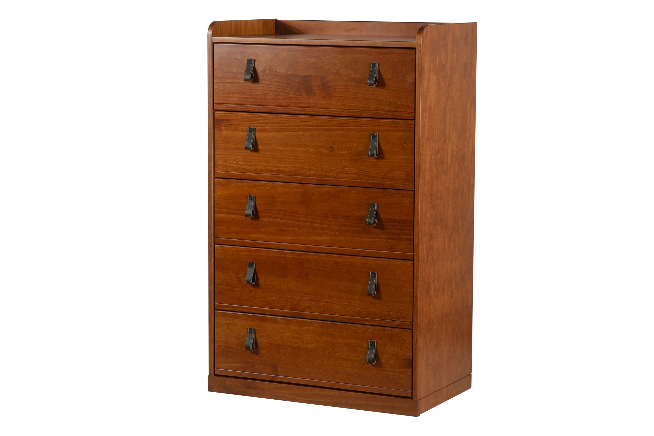Memomad Bali Mid-Century Chest Tall Dresser for all ages (5 Drawers Caramel Brown Color) Memomad Bali Mid-Century Chest Tall Dresser for all ages (5 Drawers Caramel Brown Color)