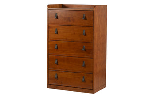 Memomad Bali Dresser (Caramel, 5 Drawers)