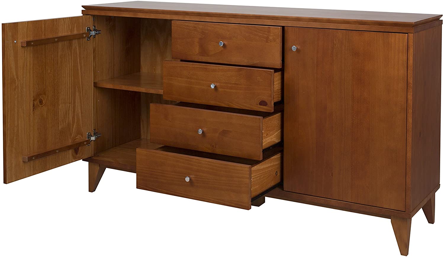 Memomad Lotus Sideboard Buffet with Drawer and Cabinets - memomad.store